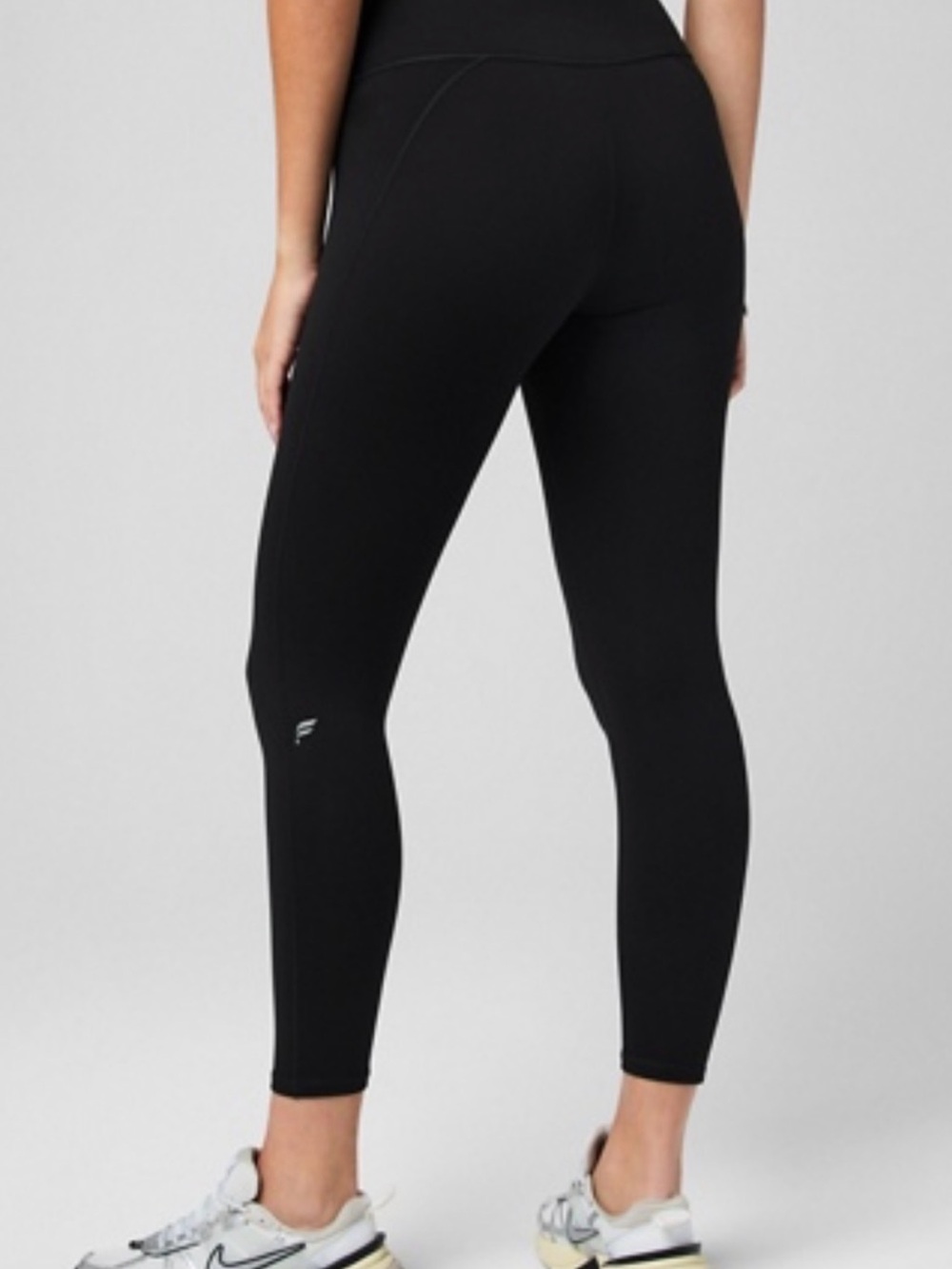 Green Fabletics High-Waisted Powerhold Leggings